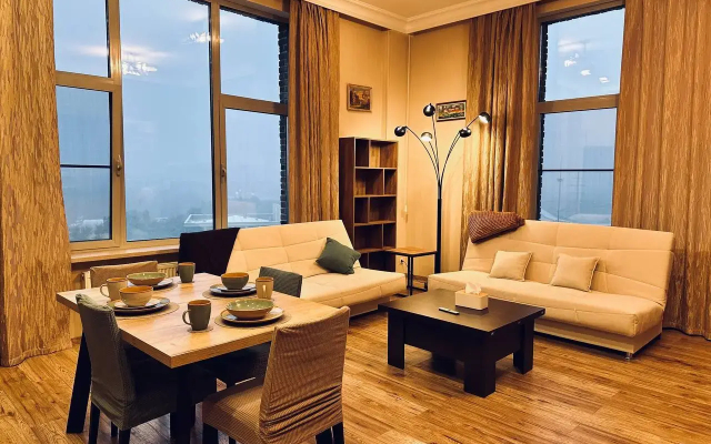 Апартаменты Просторный Панорамный Лофт