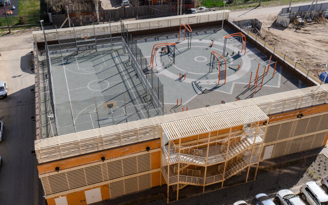 Green FOX s sovremennym remontom v ZhK Lotos Park Flat