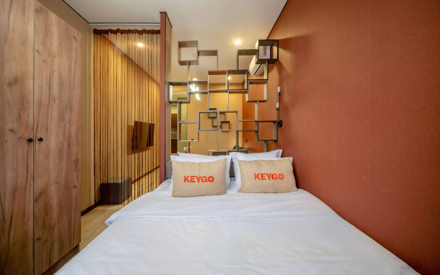 Апартаменты Студия KeyGo 0207 рядом с парком имени Дианы Абгар