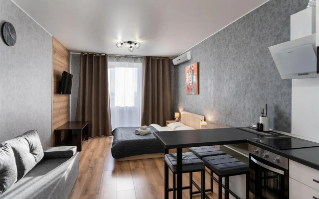 Odnokomnatnyye apartamenty-studiya v novom zhilom komplekse Kristall Apartments