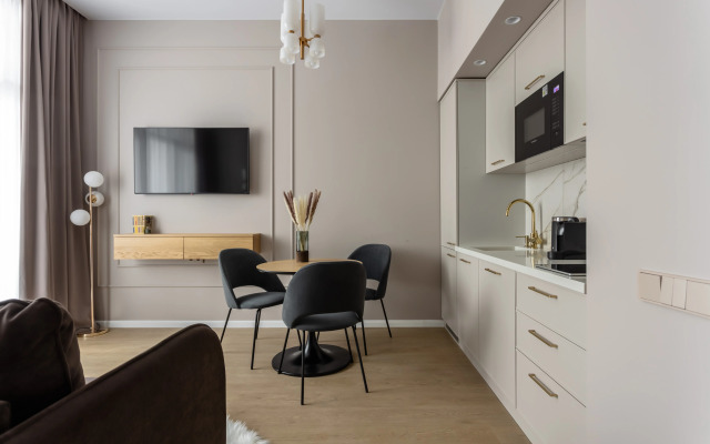 Апартаменты Brown Двухкомнатные