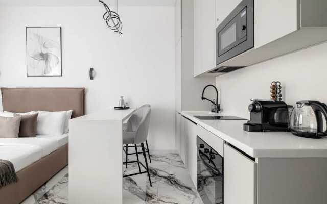 Апартаменты Cappuccino Flatport Рядом с Москва Сити