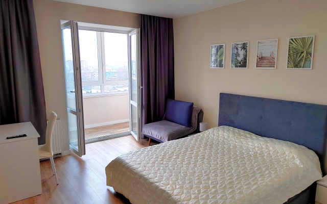 Svetlaya kvartira s prekrasnym vidom Flat