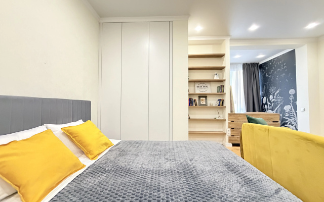 Apartamenty Stil'naa studia v otlicnoj lokacii v Centre Kazani v ZK Manhetten