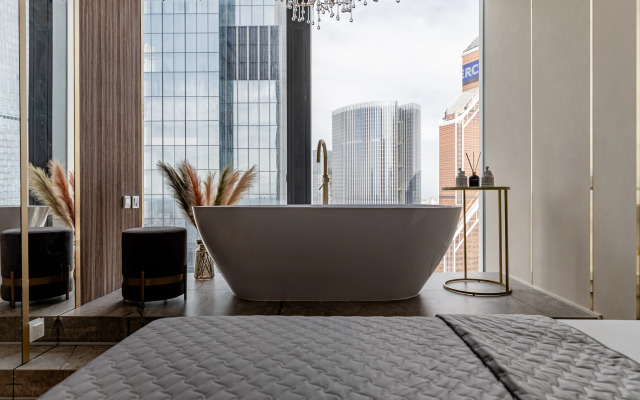 Апартаменты Элитные в Москва Сити! Хаммам и Сауна