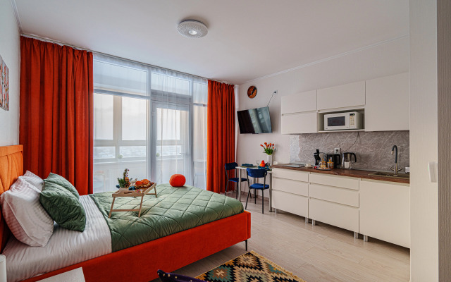 Квартира студия уютная в ЖК Белая башня