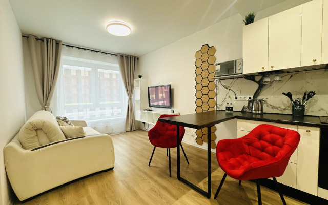 Апартаменты Стильная евродвушка в ЖК ЛЮБЛИНСКИЙ ПАРК