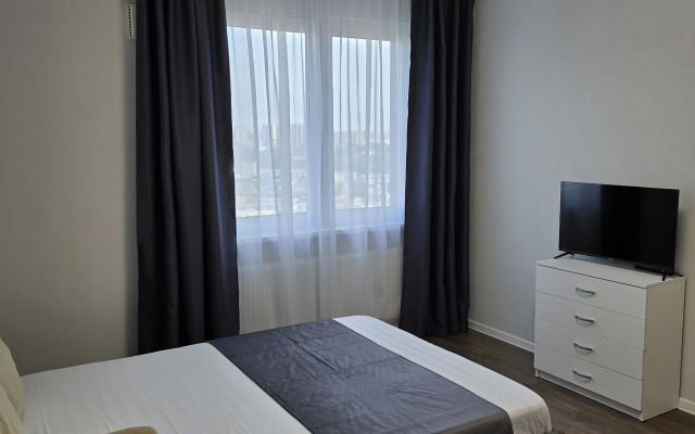 Квартира Вид с постели на Вантовый мост