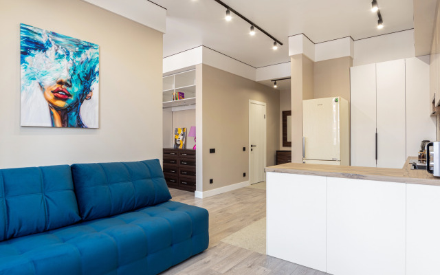 S vidom na reku Flat