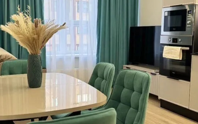 Апартаменты двухкомнатные на улице Марины Цветаевой 7