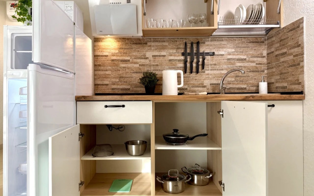 Апартаменты 1 Стандарт на мансардном этаже