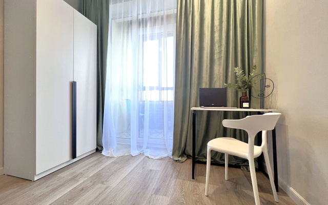 Kvartira Evro 3ska U Akvaparka S Panoramnym Vidom na Reku