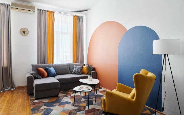 GM Evrodvushka s vidom na Kreml Apartments