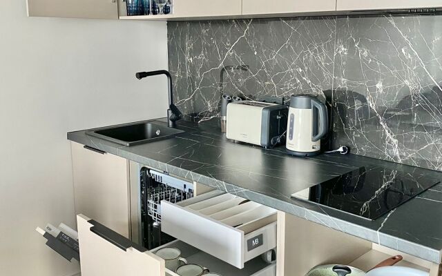 Апартаменты с дизайнерским ремонтом