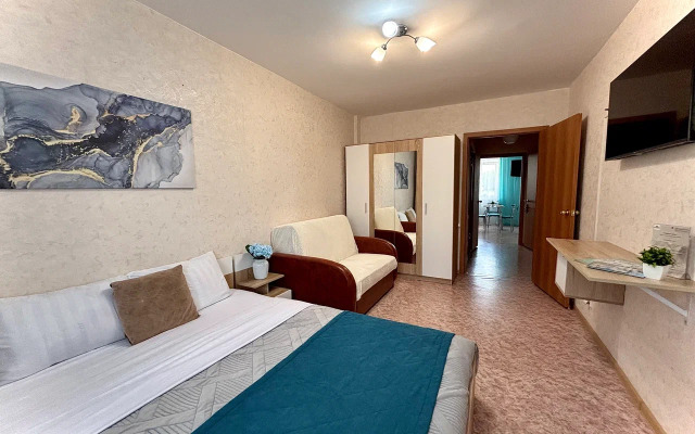 Апартаменты BestHome Двухкомнатная квартира Golden Sunshine на Волге