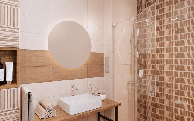 Апартаменты "САВАННА" в стиле Современная классика в центре города