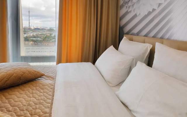 Апартаменты Современная Студия на Дмитровском Проезде 1