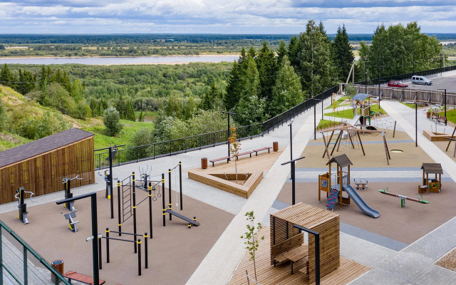 Квартира Брутальная студия в эко стиле на берегу реки Вычегда