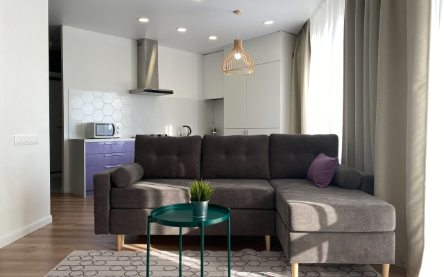 Dizaynerskie apartamenty u Parka Pobedy Flat