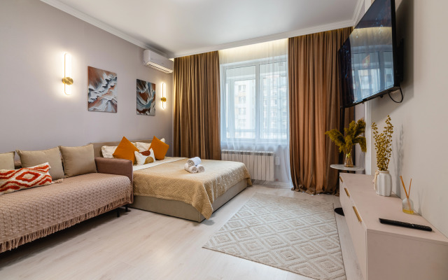 Апартаменты Студия Ferrero Rocher в центре рядом c ТРЦ (274)