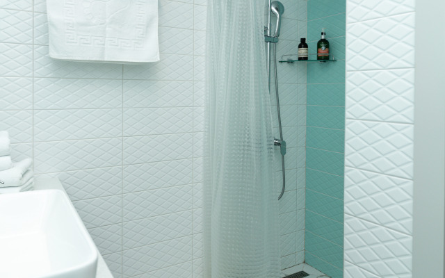 Апартаменты-студия 30 кв.м. с двуспальным диваном и панорамной зоной, 16 этаж