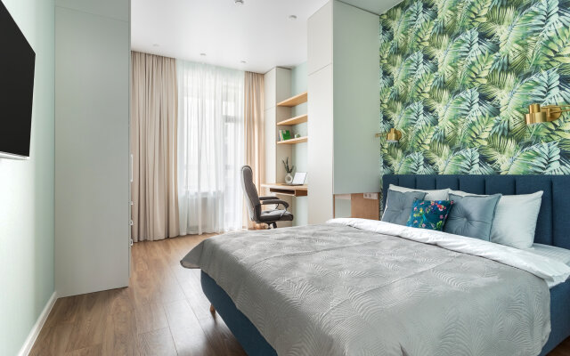 Квартира Dubrovskiy apart в доме бизнес класса на набережной Невы