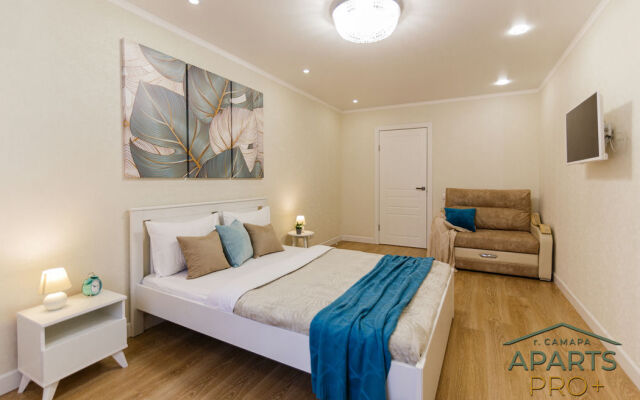 Квартира Aparts Pro Просторная 1-ком в Новом ЖК Сокол на 2 Этаже