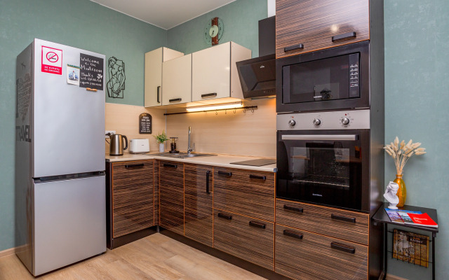 Апартаменты Mintroom с панорамными окнами в новом ЖК Оазис Русская, 95