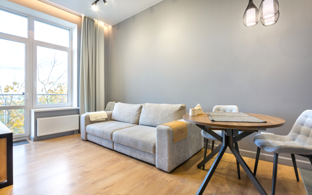 In a new building in the center (ap. Nordic House 2) Flat