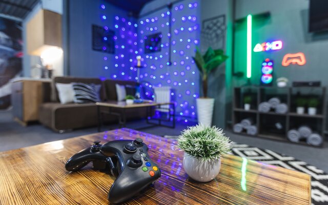 Квартира Аренда Лофта для Вечеринки с Караоке и X Box