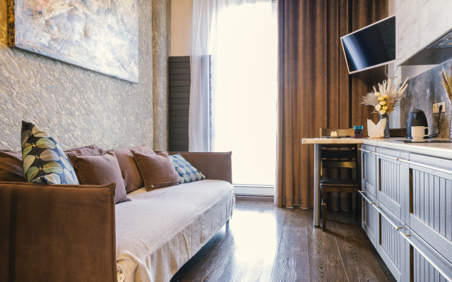 Апартаменты Happy People  в доме с Термы Видное и ТЦ Галерея 9-18 № 3