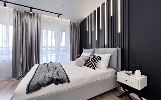 Vidovaya studiya s khammamom u reki Apartments