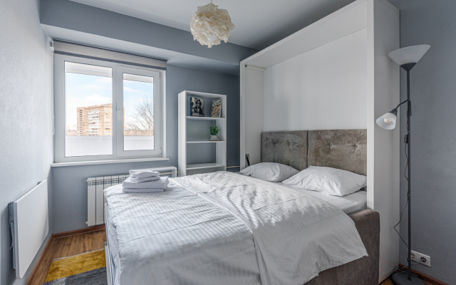 Flat Inn s vidom na MGU na Mosfil'movskoy ulitse Apartments