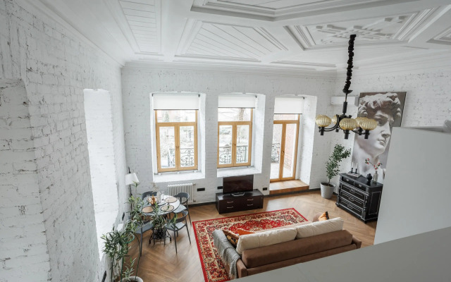 Квартира Двухуровневая квартира в историческом доме в центре