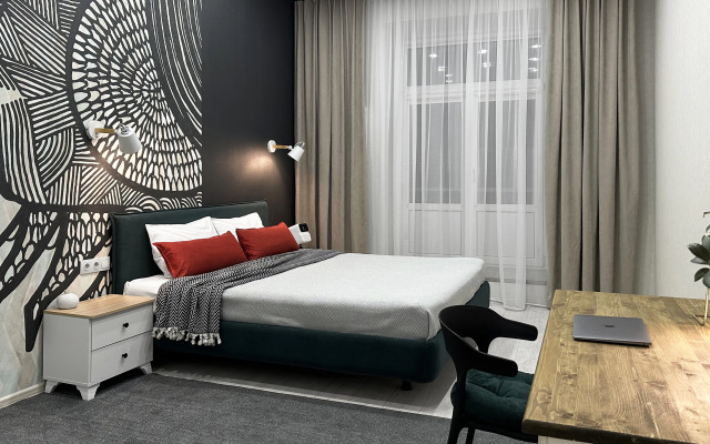 Квартира в центре с проектором и видом на парк