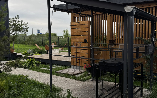 Частный дом Барнхауз с сауной и уличным джакузи