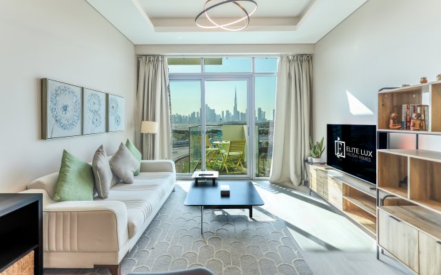 Elite LUX Holiday Homes - Skyline Oasis – One Bedroom Premium Apartment in Al Jaddaf Apartments
