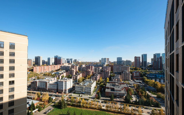 Квартира Новая студия в 5 минутах от ТРЦ Аура