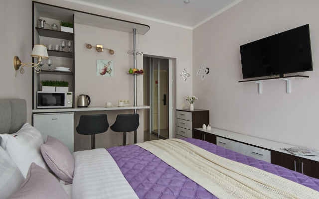 Апартаменты Red Apartments Покровский Парк Лаванда