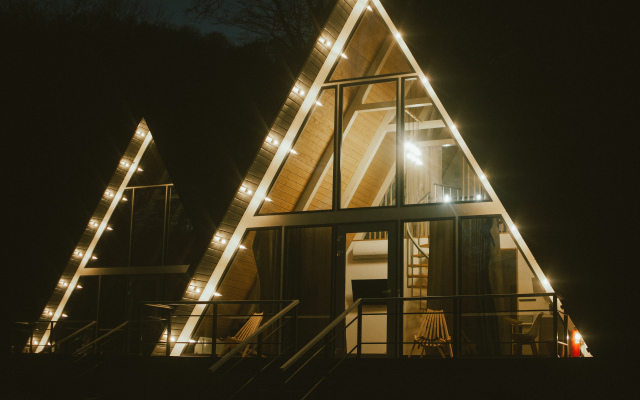 A-Frame Forrest Chalet