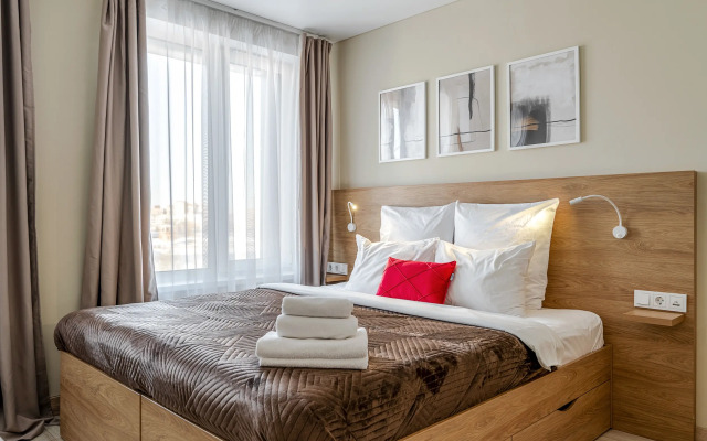 Апартаменты Медовый рассвет, Студия в пешей доступности от набережной