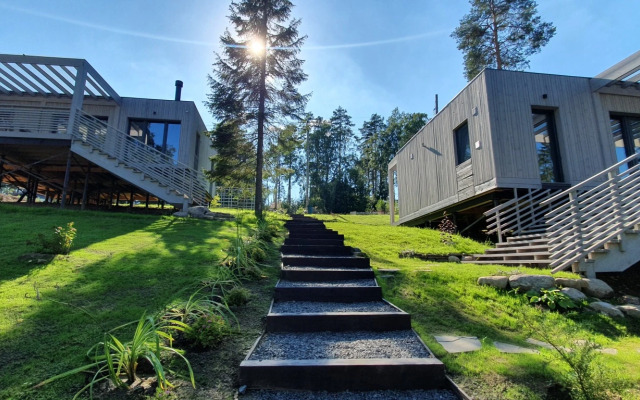 Коттедж Черничный склон Grey House