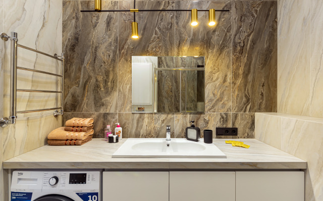 S vidom na reku Flat