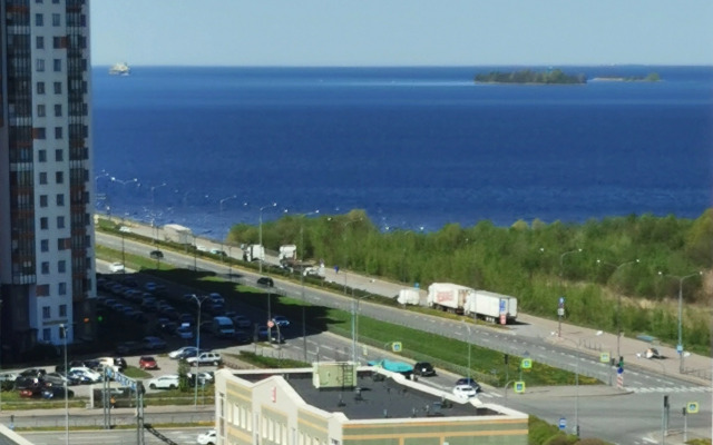 Квартира уютная с видом на залив