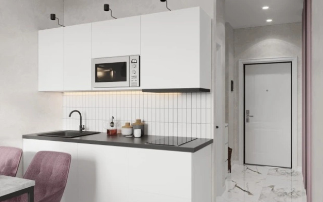 Studiya Delyuks S Vidom Na Gorod Dom Smile Apartments