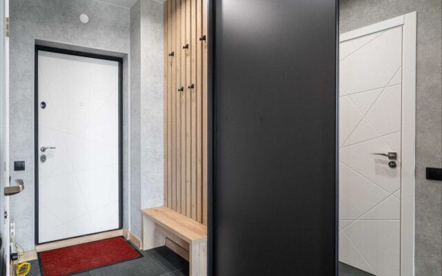 Квартира Студия с дизайнерские ремонтом и панорамным видом