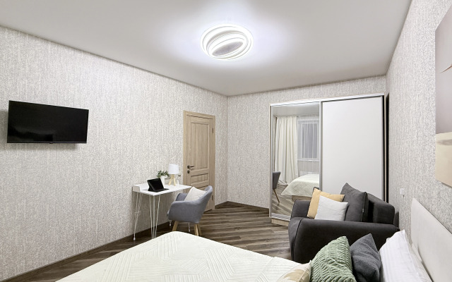 Апартаменты 2шка НА 7 ЧЕЛОВЕК У НОВОГО ЛДС СИБИРЬ-АРЕНА