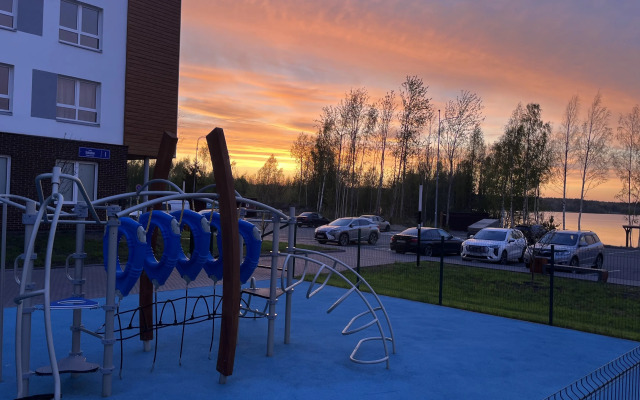 Otlichnaya yevrodvushka na beregu Onego Flat
