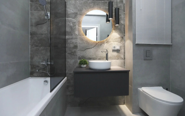 Квартира на 23-м этаже с парящей кроватью