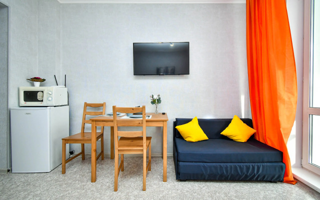 Квартира Просторная студия с красивым новым ремонтом